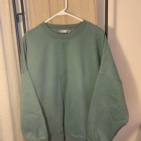 Tuff Athletics Women’s Crewneck Sweatshirt in Green - Picture 2 of 2